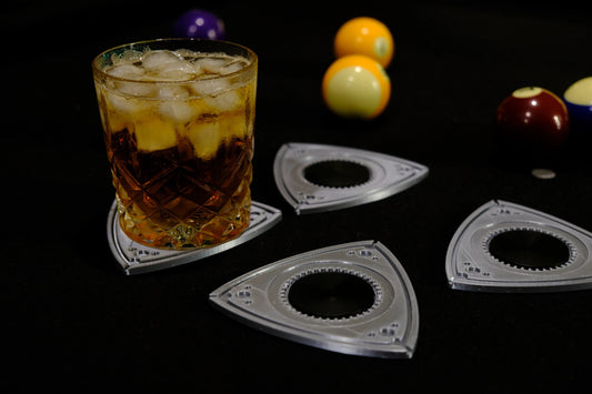 Rotary Engine Drink Coasters - Gearhead Garage AU