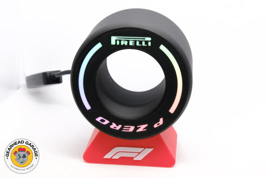 Pirelli F1 Mini Tire RGB LED Desk Light – Bluetooth & Remote Controlled