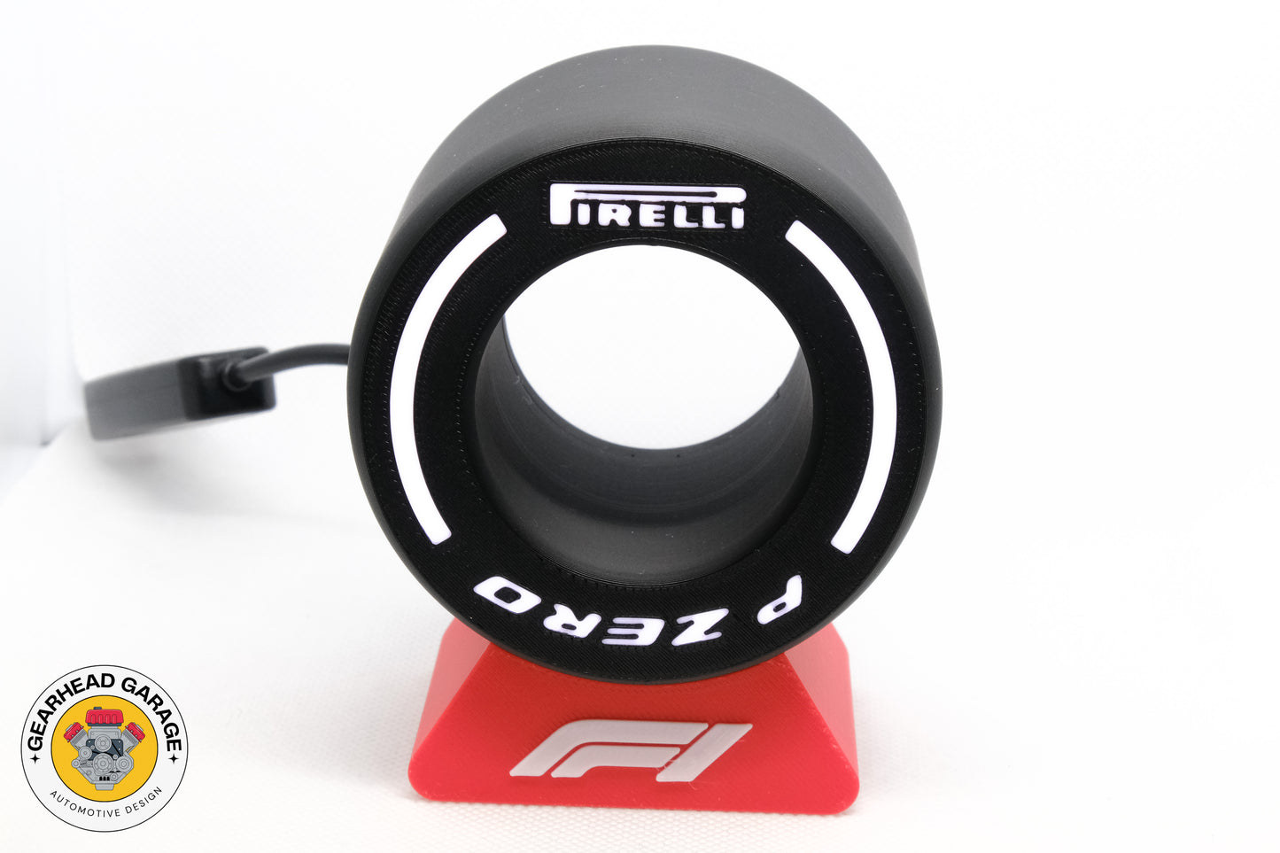 Pirelli F1 Mini Tire RGB LED Desk Light – Bluetooth & Remote Controlled