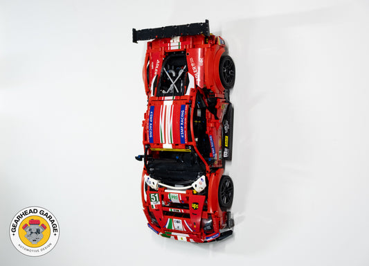 Lego Ferrari 488 GTE Wall Mount
