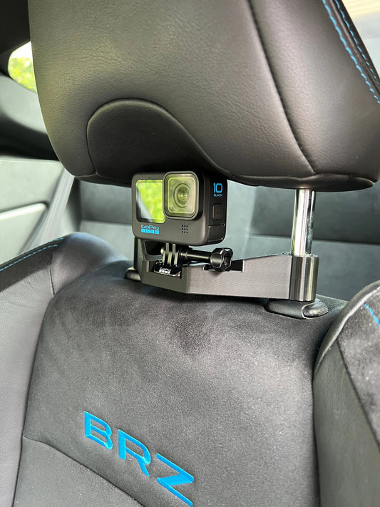 GoPro Headrest Mount for Toyota 86/ Subaru BRZ - Gearhead Garage AU